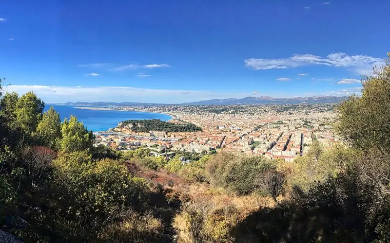 Baie des Anges et Promenade des Anglais, Nice